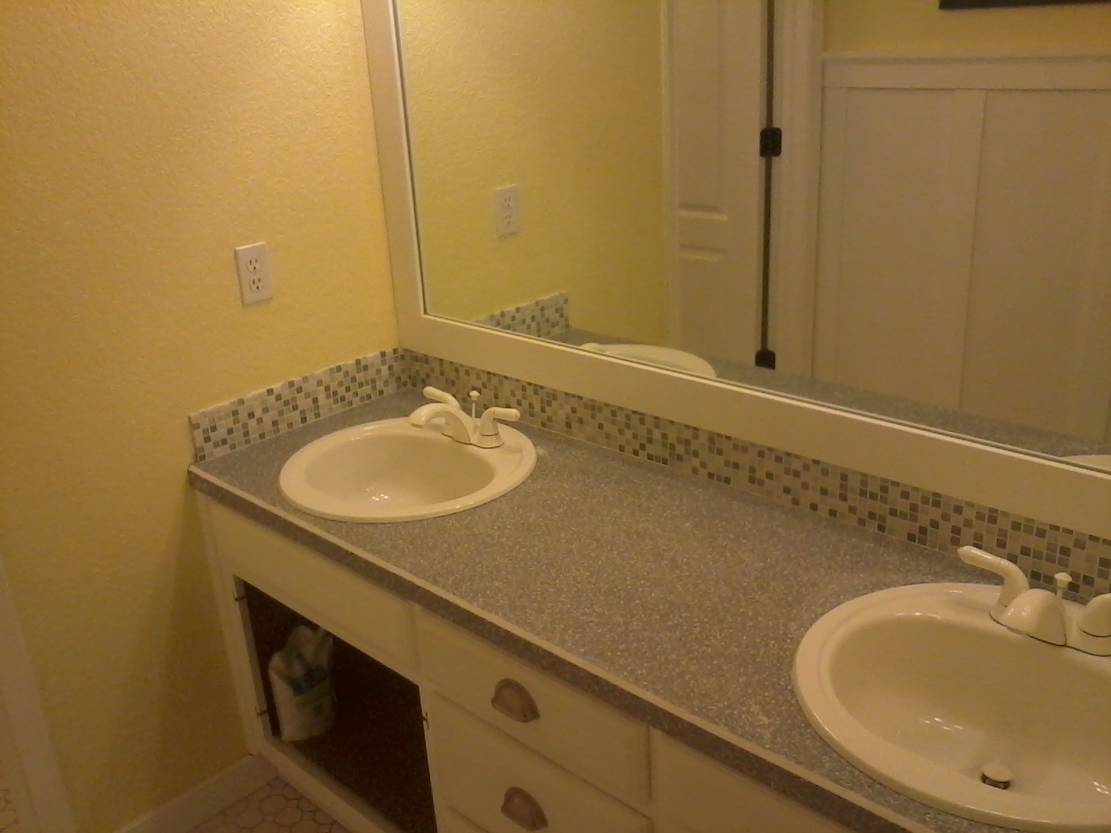 mosaic tile for bathroom backsplash | Simply Rooms (by design)